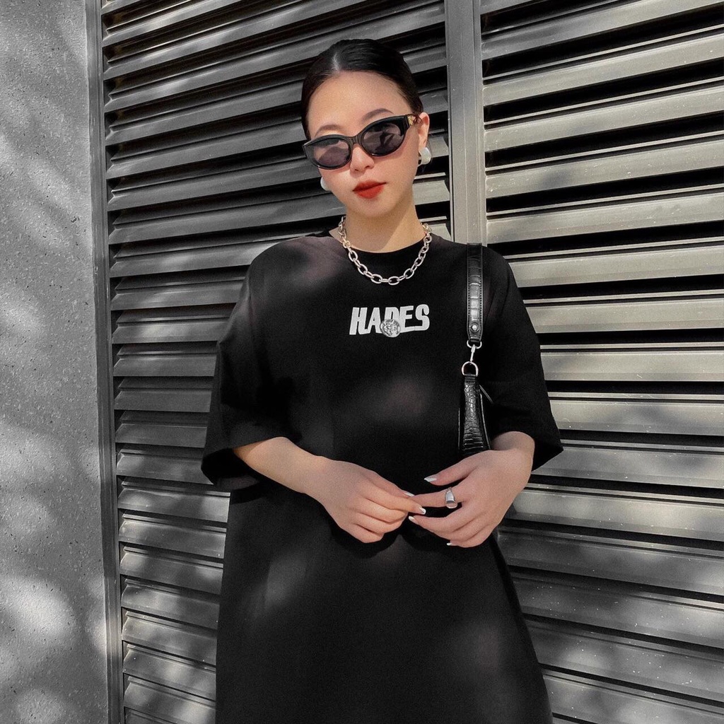 [ NÓNG] Áo Phông HADES Form Rộng Tay Lỡ Nhiều Màu, Áo Thun Chữ Ngực Unisex - ZADOLA FASHON