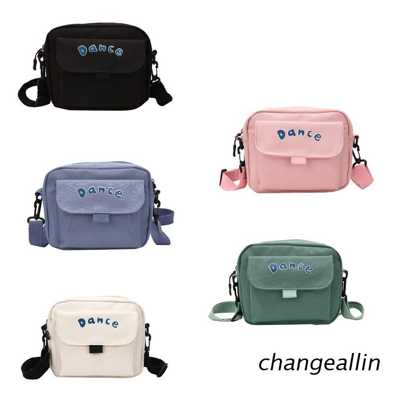 Túi Đeo Chéo Vai Bằng Nylon Sức Chứa Lớn Dễ Dàng Phối Đồ Dành Cho Bé Gái Tuổi Teen