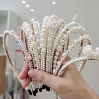 Bờm Tóc Đính Đá Phong Cách Hàn Quốc