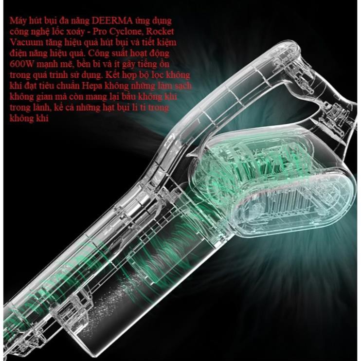 Máy Hút Bụi Cầm Tay DEERMA DX700 | BigBuy360 - bigbuy360.vn