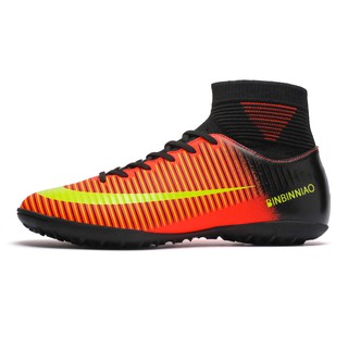 Giày đá bóng cổ cao dùng cho sân cỏ nhân tạo size 35-45
