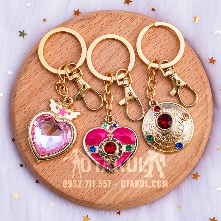 Móc Khóa The Chibi Moon Compact Sailor Moon - Thủy Thủ Mặt Trăng