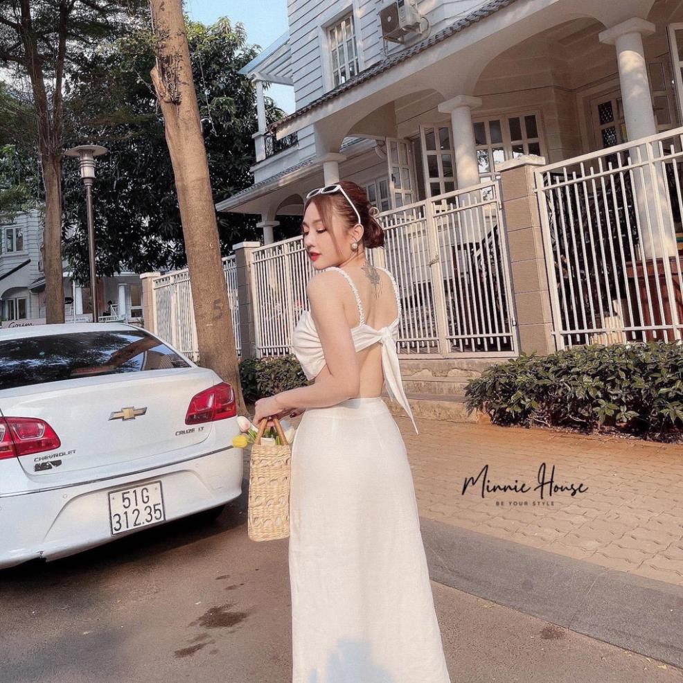 Set đồ nữ cá tính, set váy dài áo dây đi chơi sang chảnh mùa hè đẹp 8A00062 THVVN | BigBuy360 - bigbuy360.vn