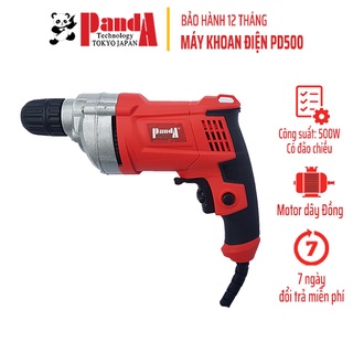 Máy khoan Panda PD-500, Công suất 500W, Khoan tường, gỗ, sắt, thép, bắt vít, Hàng Chính Hãng