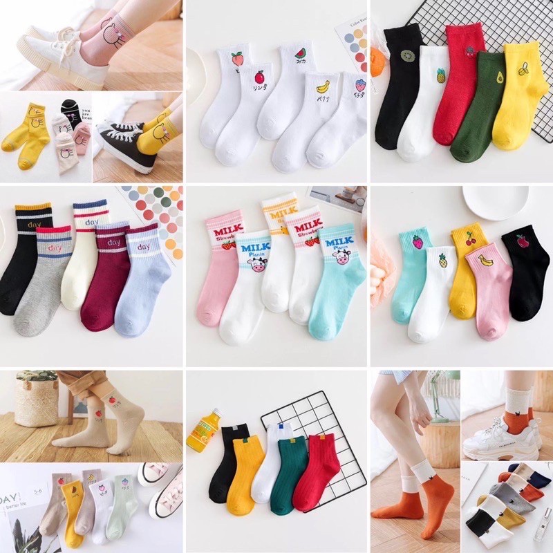 XẢ KHO combo 2 đôi tất vớ bất kì trong shop