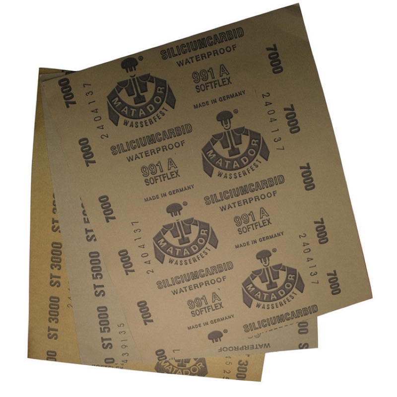 Giấy Nhám MATADOR Made in Germany Và ABRA SIVE PAPER Siêu Mịn Độ Mịn #240 #1000 #7000 #10000 #15000