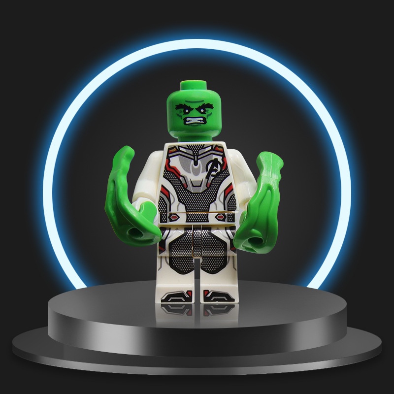Bộ 8 Mô Hình Lego Siêu Anh Hùng Marvel Hulk Captain America Batman Colossus