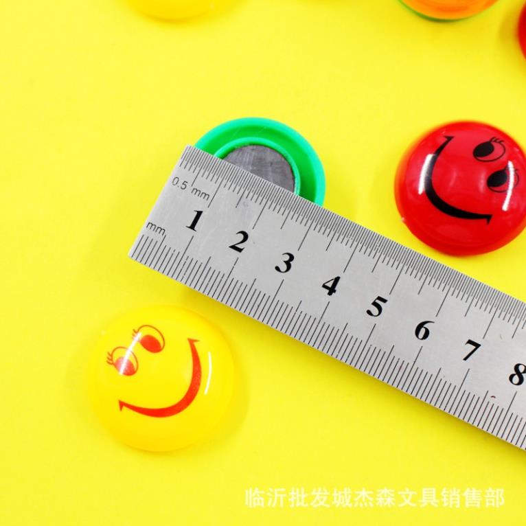 Nam châm dính bảng KOGANO nam châm gắn bảng set 12 chiếc hình mặt cười đáng yêu SA-001373