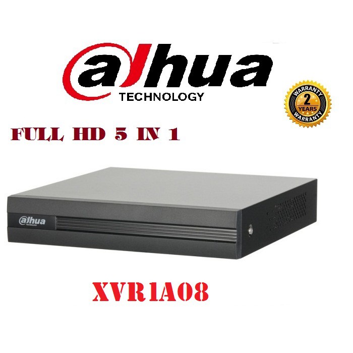Đầu ghi hình HDCVI/TVI/AHD và IP 8 kênh DAHUA XVR1A08