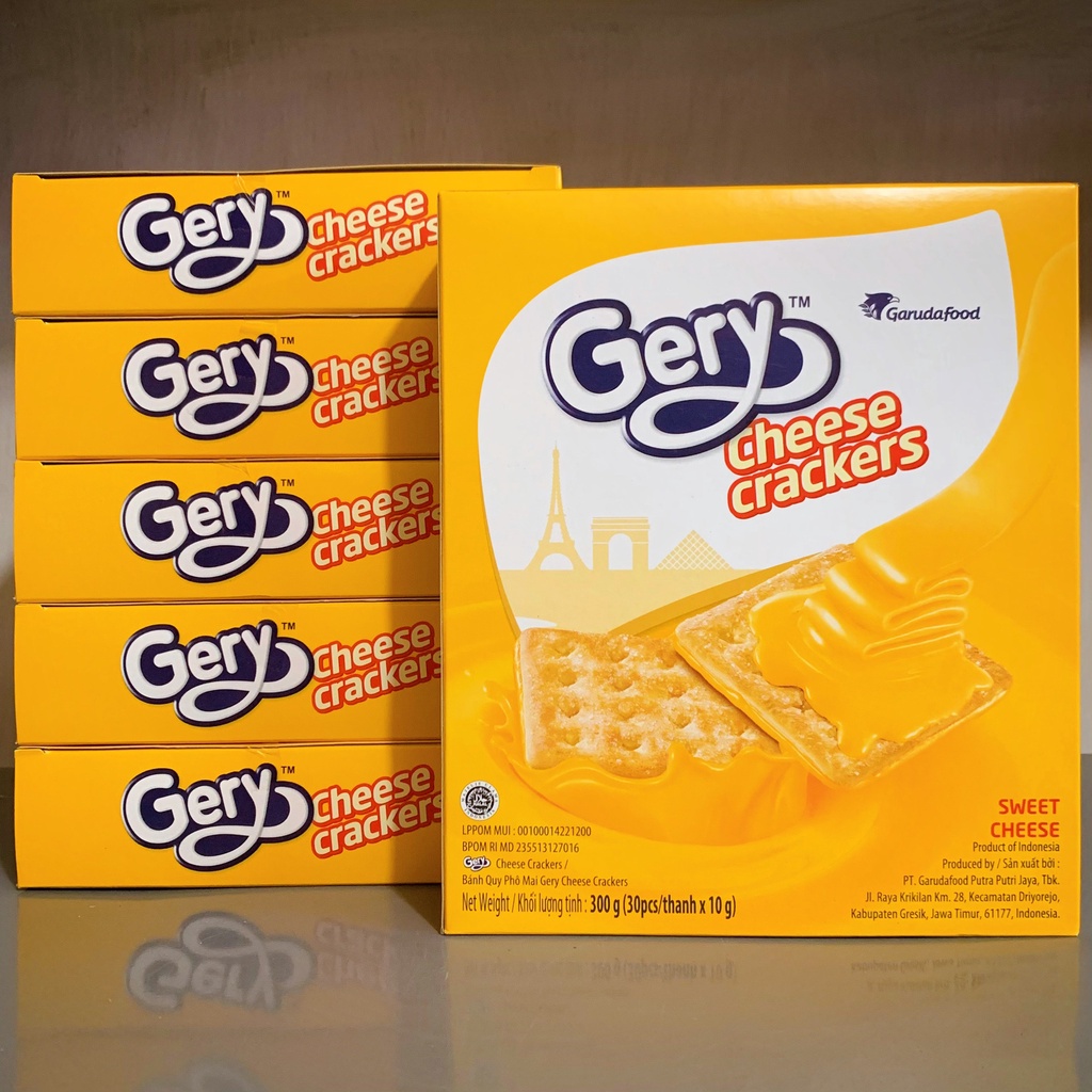 Bánh Gery Phô Mai Cheese Crackers Hộp 270g
