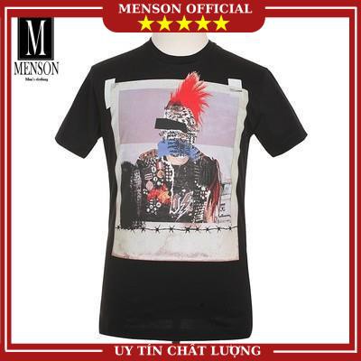 [Hàng Cao Cấp] Áo Thun Nam, Áo Phông Nam Cao Cấp Cổ Tròn Ngắn Tay In Hình 3D đẹp 100% Cotton Chất Mát MENSON M1165