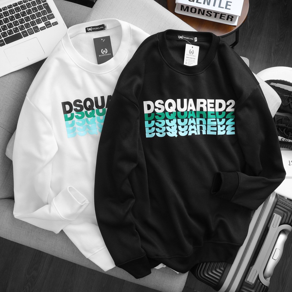 Áo Sweater DQUARED2 Nỉ Bông