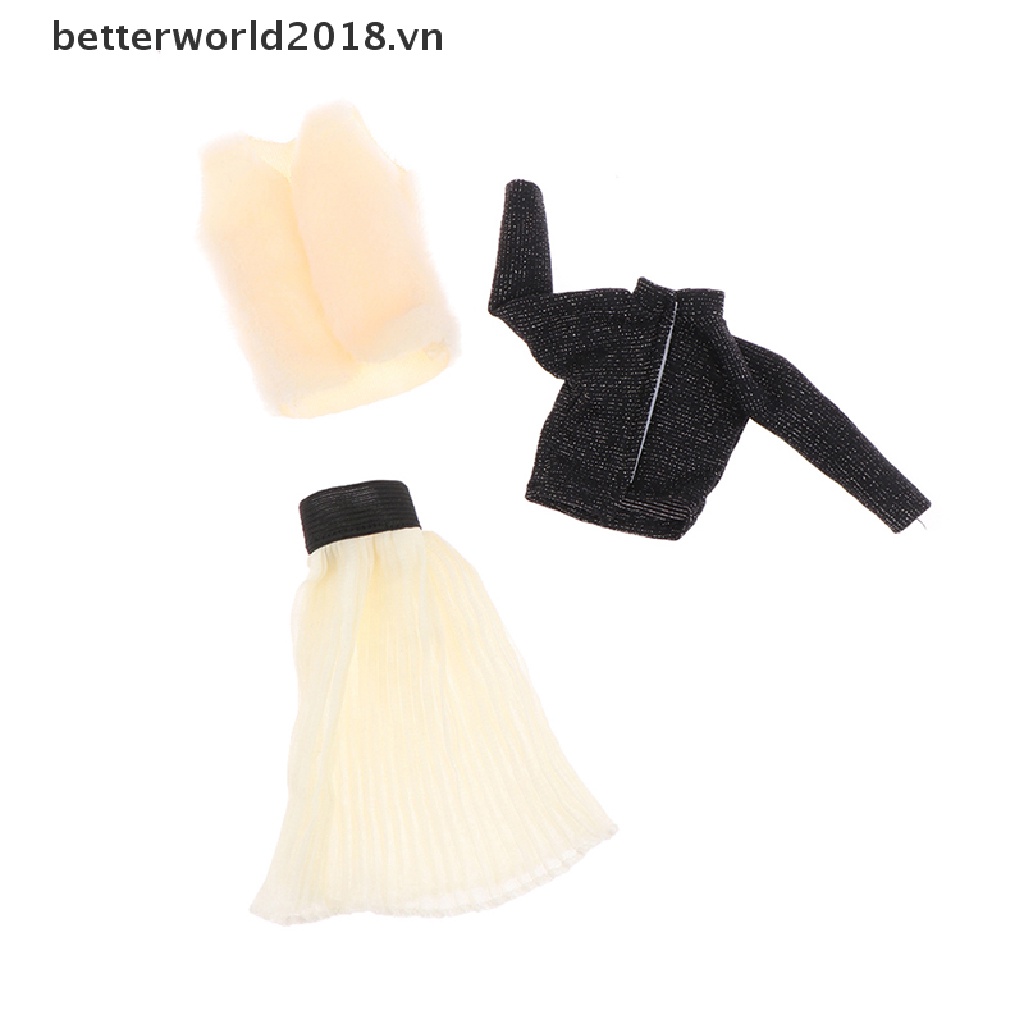 Set 5 Món Đồ Chơi Búp Bê Mặc Quần Áo 30Cm