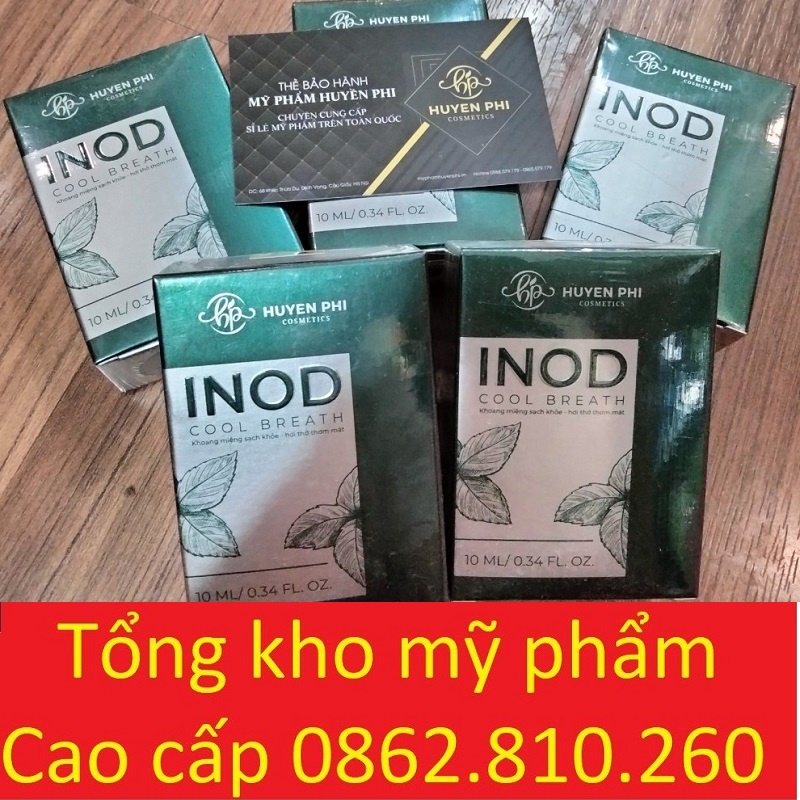 Tinh Dầu Răng Miệng Huyền Phi Inod Hết Hôi Miệng Nhiệt Miệng Sâu Răng Chảy Máu Chân Răng Viêm Họng Viêm Amidan Hiệu Quả