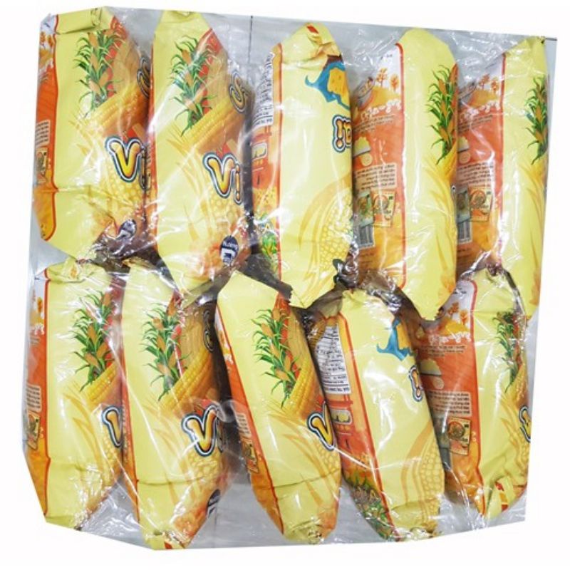 Combo 10 gói Snack vị bắp phô mai Oshi gói 35g