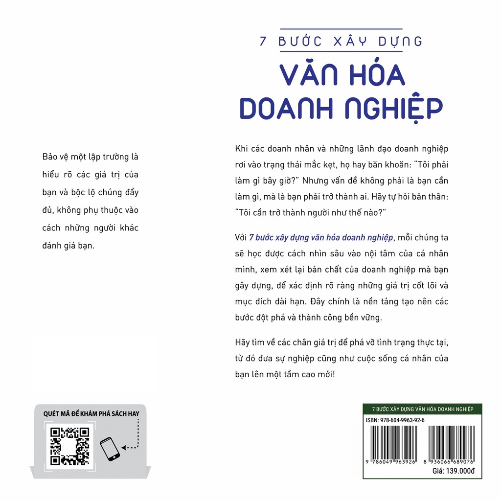 Sách - 7 Bước Xây Dựng Văn Hóa Doanh Nghiệp