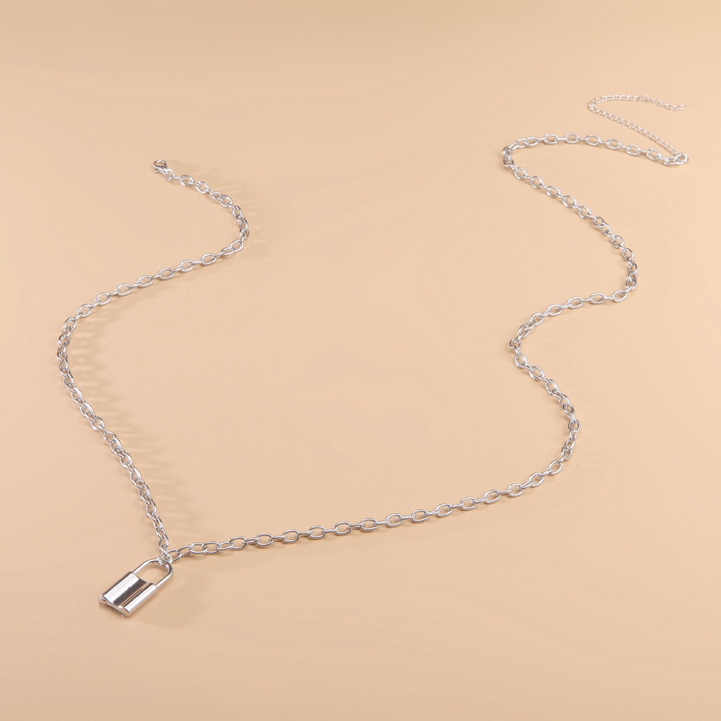 Thắt Lưng Dây Xích Khóa Hình Học Màu Vàng Phong Cách Punk Hip Hop Thời Trang 2022