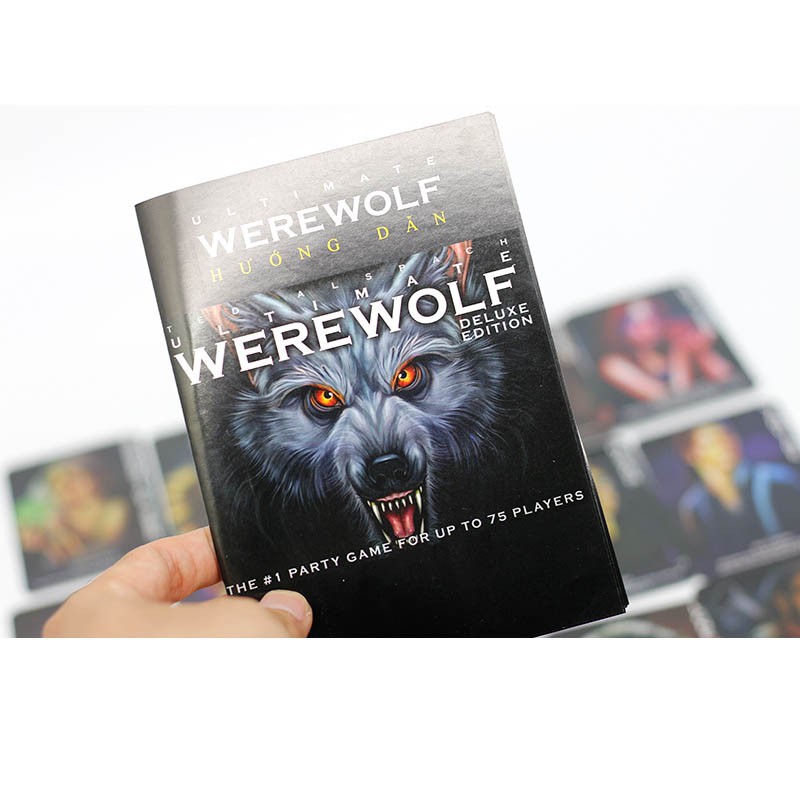 Bài Ma Sói Ultimate Werewolf 78 Lá Bài Tiếng Việt Mở Rộng Tới 75 Người Chơi