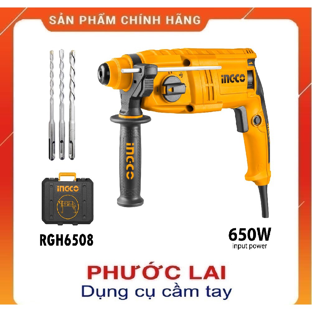 22mm Máy khoan động lực 650W INGCO RGH6508