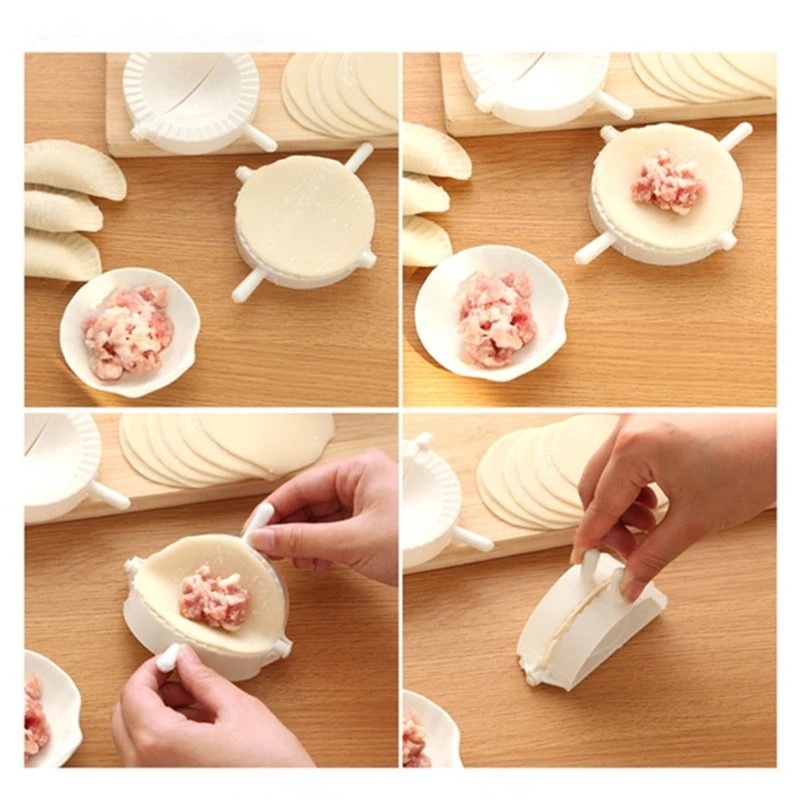 Bộ 3 khuôn làm sủi cảo há cảo tiện lợi dành cho nhà bếp