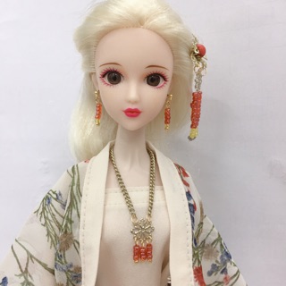 Bộ trang sức cổ trang búp bê