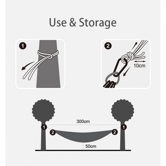 Võng đôi viền hơi dã ngoại Naturehike NH21DC012