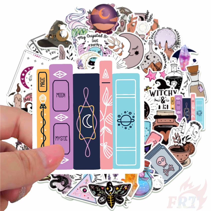 ❉ Set 02 Sticker Graffiti Dán Trang Trí Phong Cách Gothic Punk ❉ Bộ 50 Sticker Chống Thấm Nước Họa Tiết Doodle Hợp Thời Trang