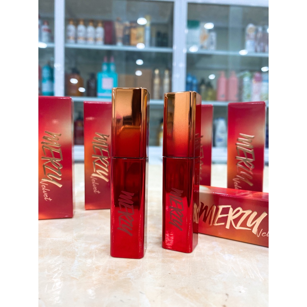 Son Kem Lì Merzy The First Velvet Tint Season 3 - Red Edition Hàn Quốc