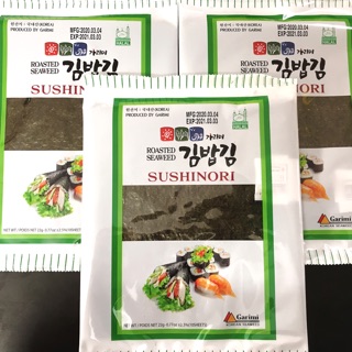 Rong biển cuốn kimbap sushinori