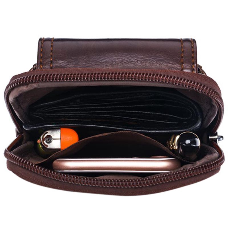 Túi Da Nhỏ Đeo Hông Đựng Tiền / Điện Thoại Tiện Dụng Cho Nam | BigBuy360 - bigbuy360.vn