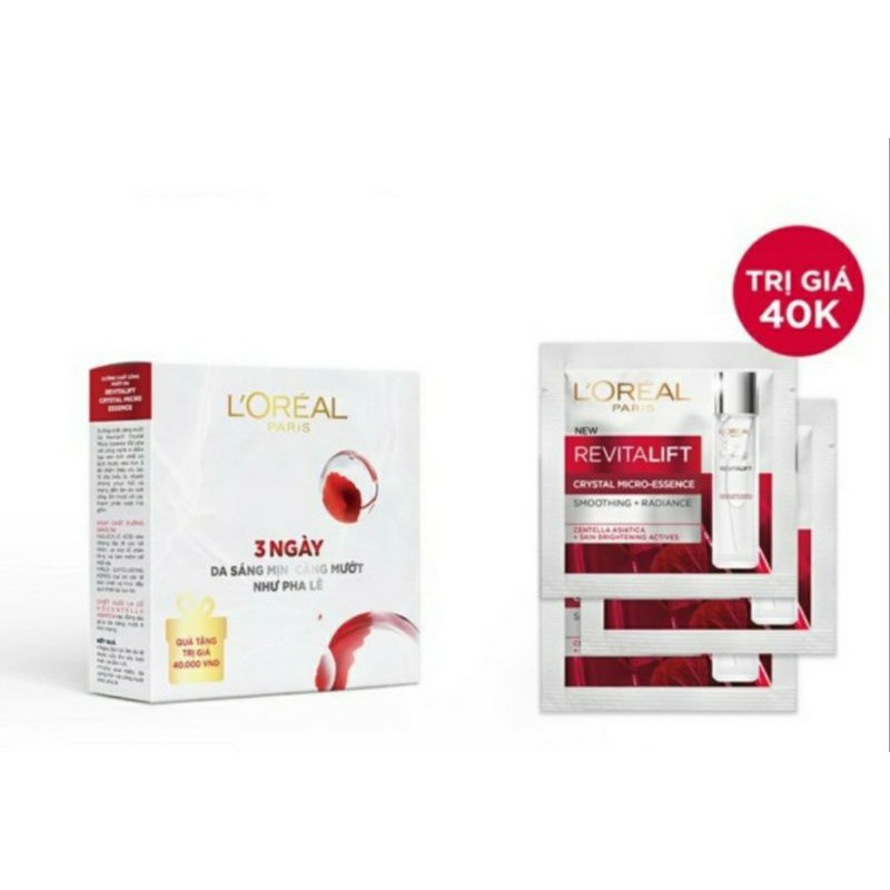 MỘT GÓI tinh chất căng mướt da L'oreal 2ml