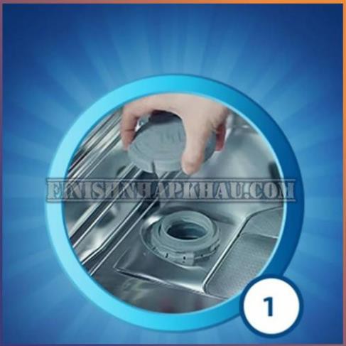 Muối 1,2kg Finish - Special Salt - Làm Mềm Nước Trong Khoan Máy - Chính Hãng