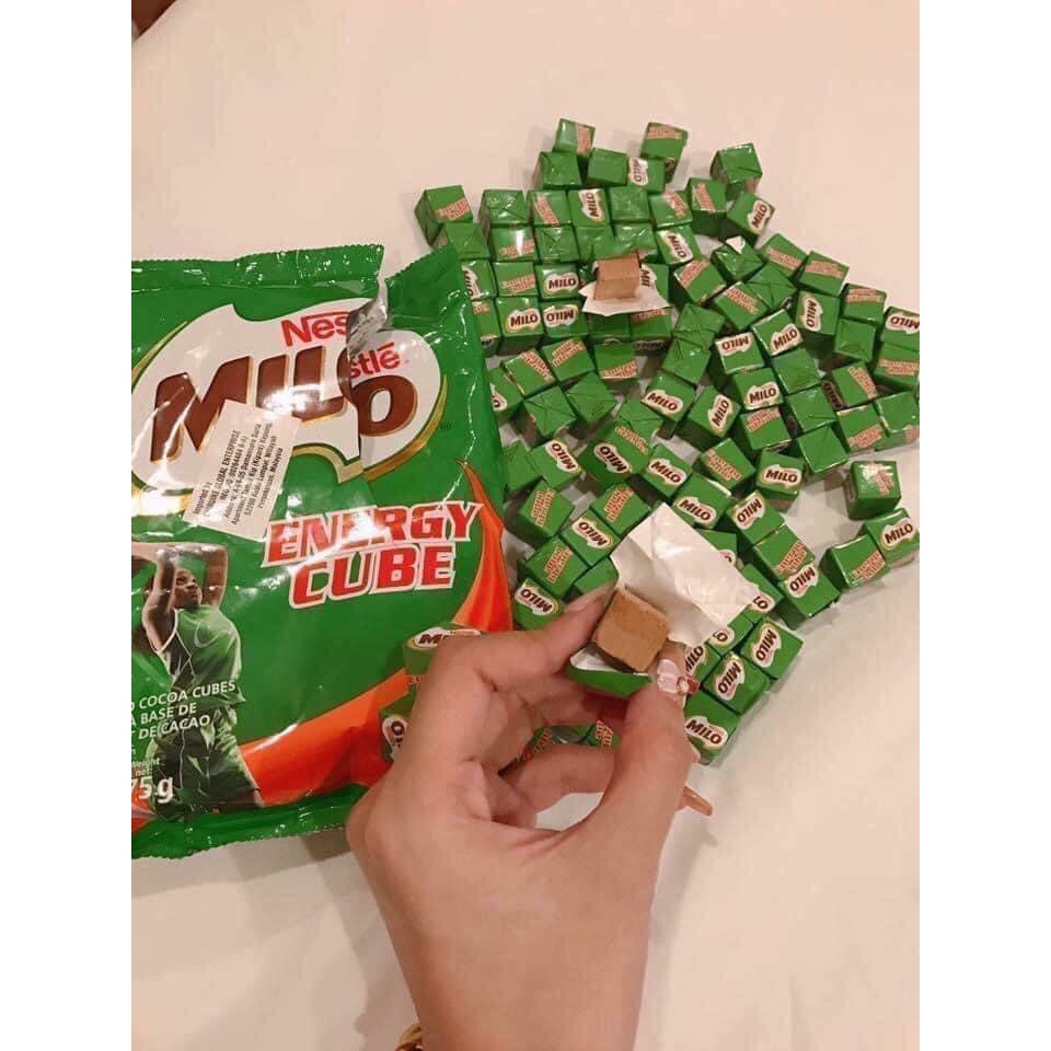 1Bịch/100Viên Kẹo Milo Cube Thái Lan