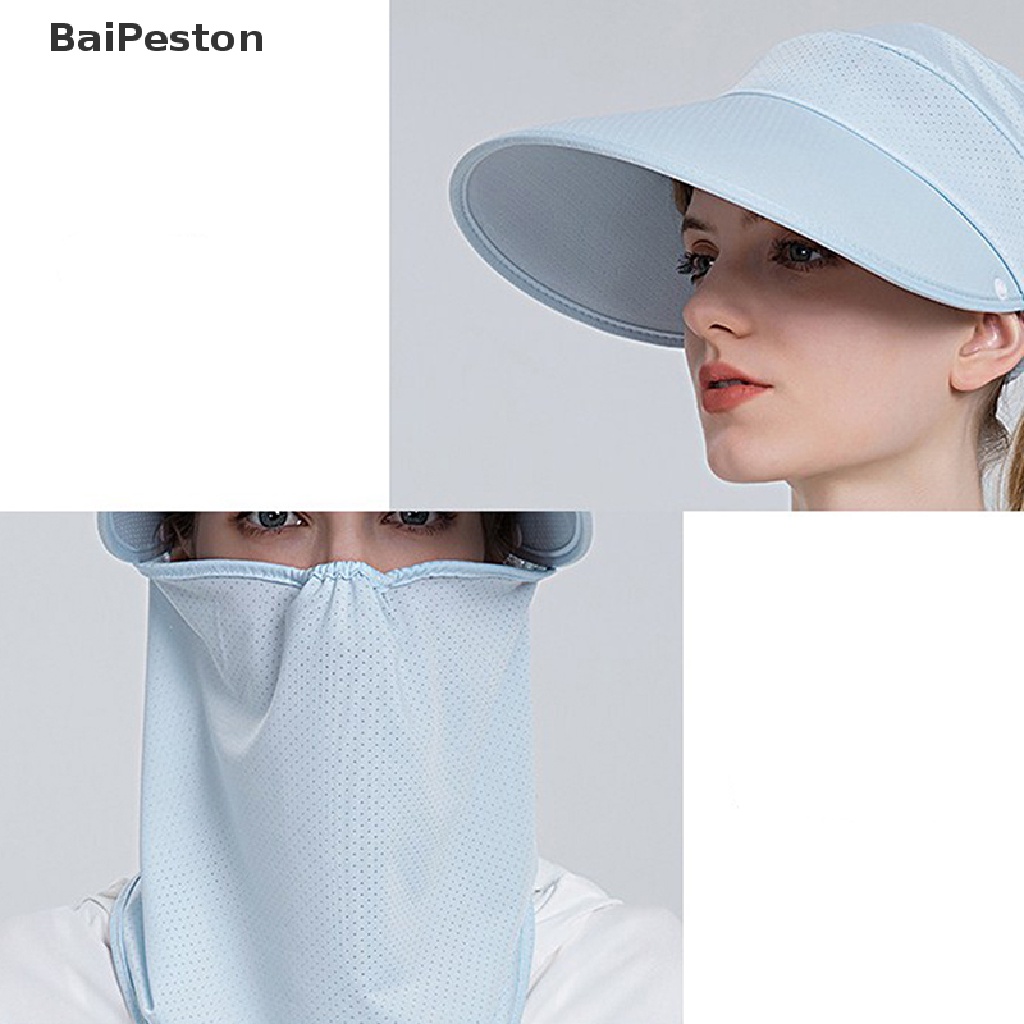 Mũ Rộng Vành Che Phủ Cổ Chống Tia UV Có Thể Gấp Gọn Thời Trang Mùa Hè Cho Nữ ♨Nóng Bỏng