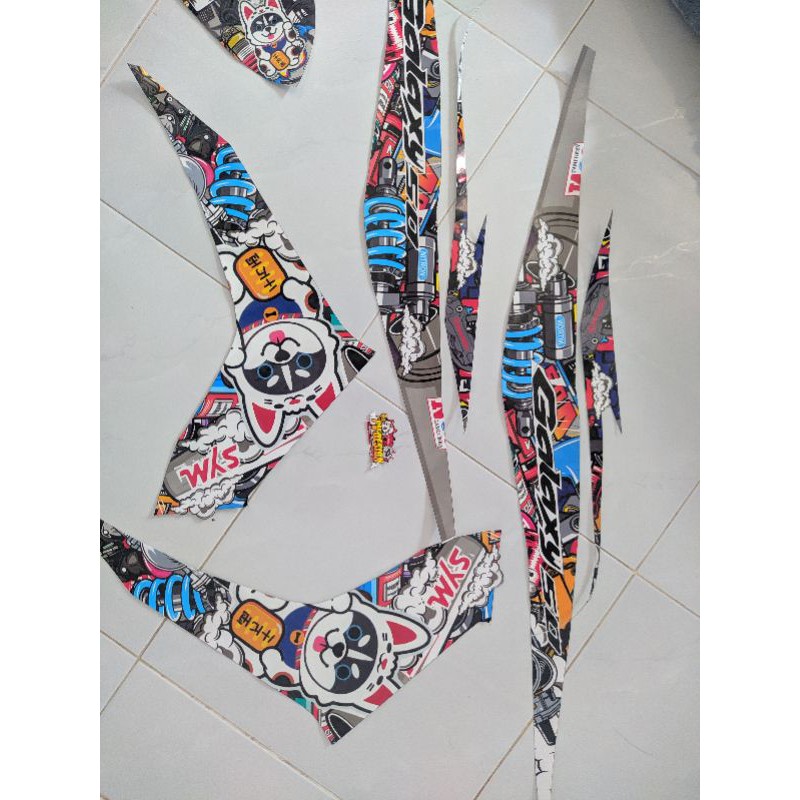 Tem galaxy 50 chó thần tài