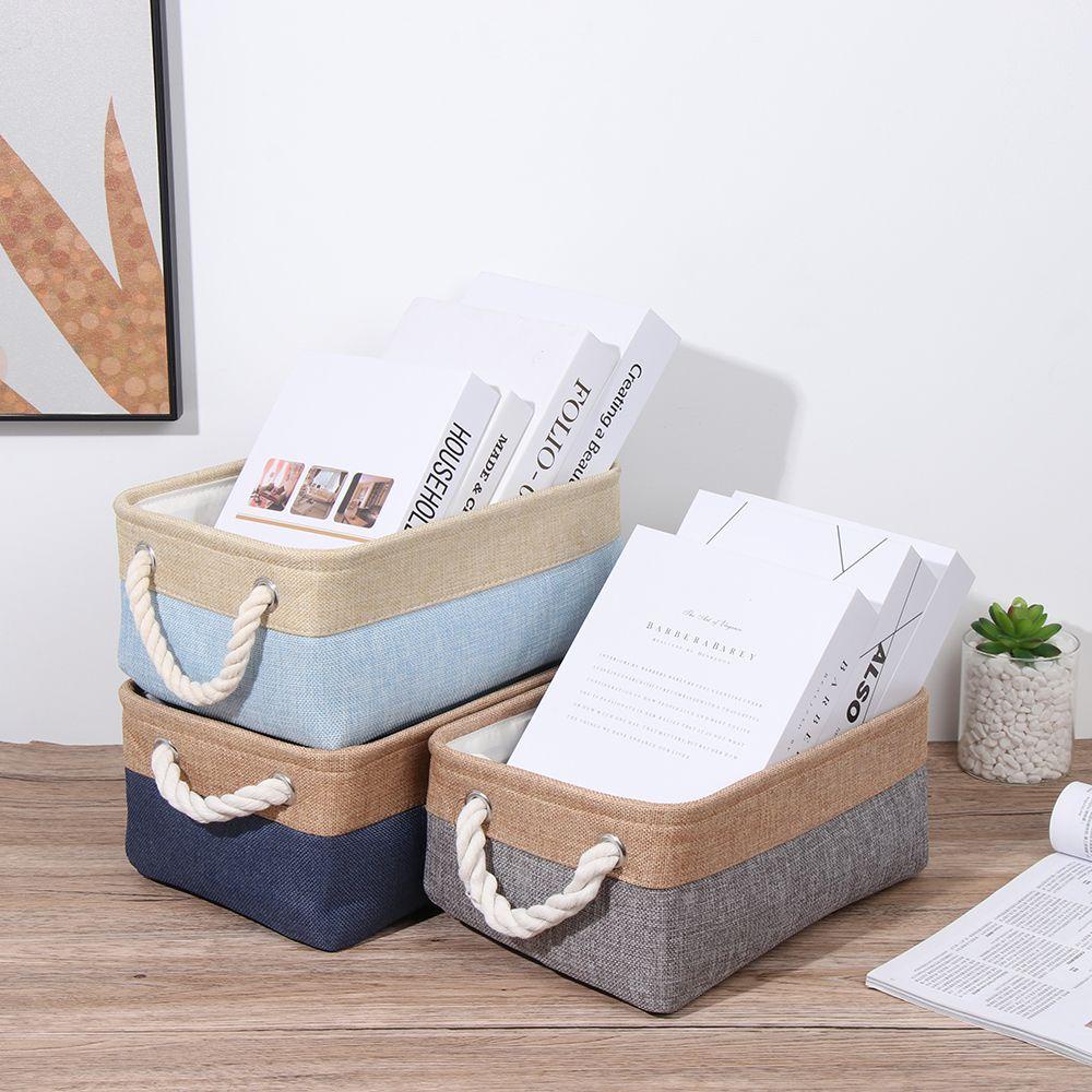 JANE Giỏ Vải Lanh Đựng Đồ Chơi Cho Bé