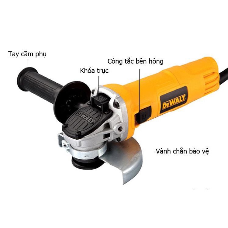 Máy mài góc 720W DEWALT DWE8100S-B1 Chính hãng