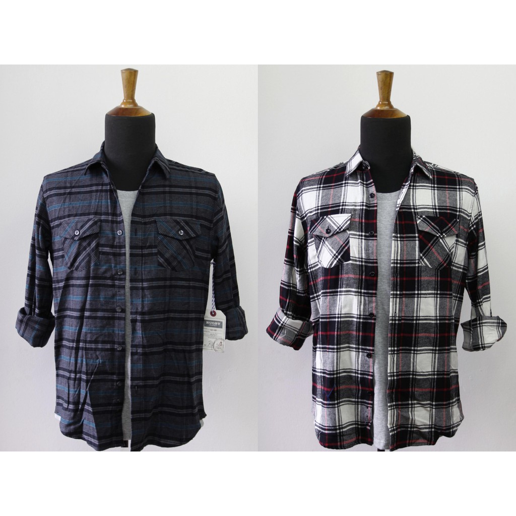 Sơ mi Flannel size XL