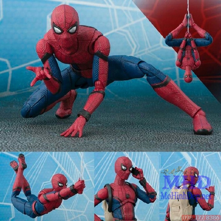 [MHĐ] Mô hình người nhện Spider man Homecoming SHF - Marvel