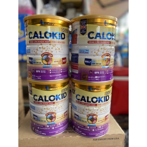 Sữa CALOKID 0+ và 1+ lon ( 900g ) dane mới nhất