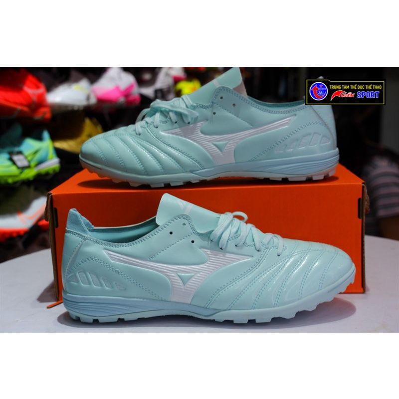 Giày đá bóng Mizuno Morelia Neo Ⅲ TF - xanh min(size39-45)
