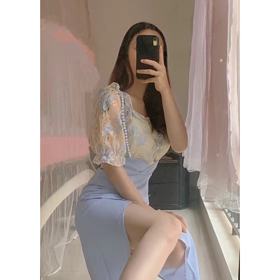 Set váy retro Pháp