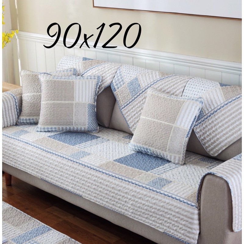 [Có sẵn] Thảm trang trí sofa, thảm đa năng, 100% cotton