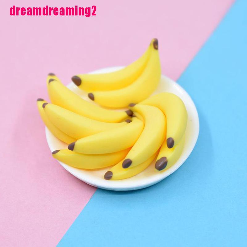 Bộ 10 Quả Chuối Mini Trang Trí Cho Nhà Búp Bê