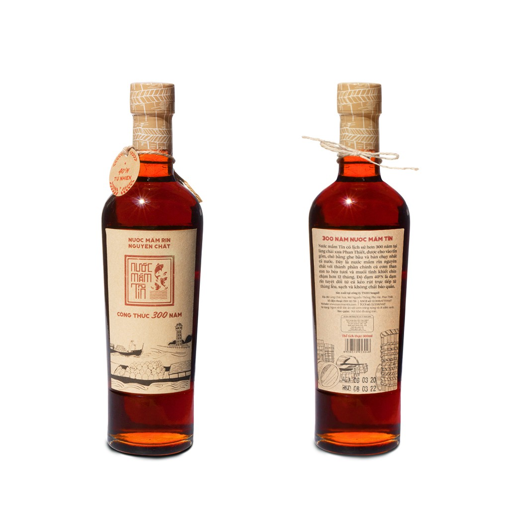 [Nước mắm NGON] Nước mắm Tĩn nhãn đỏ độ đạm 40N chai thủy tinh 500ml rin nguyên chất truyền thống sạch | BigBuy360 - bigbuy360.vn