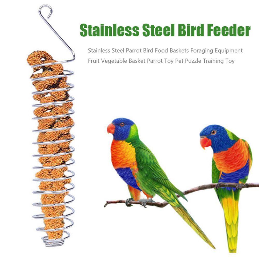 Dụng Cụ Nạo Bắp Bằng Thép Không Gỉ Cho Vẹt|Dụng Cụ Cho Chim Ăn Tiện Lợi