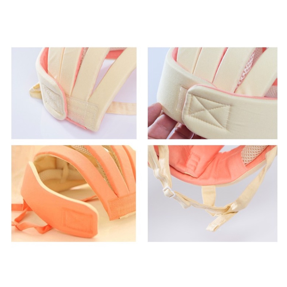 Mũ bảo hộ đầu em bé tập đi, chơi thể thao, xe đạp Beilibao Hàn Quốc