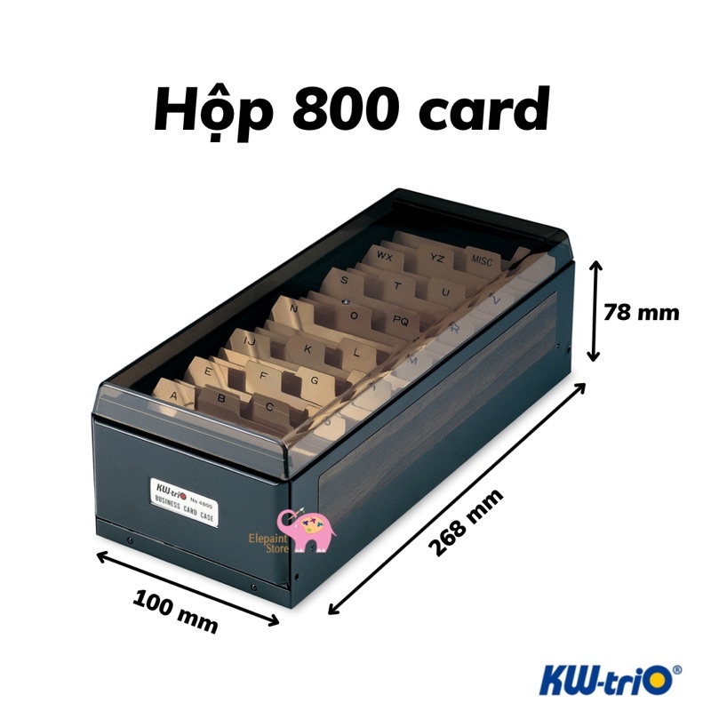 Hộp đựng card visit KwTrio