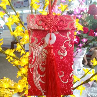 Bao gấm đựng lì xì, 100k/3 cái