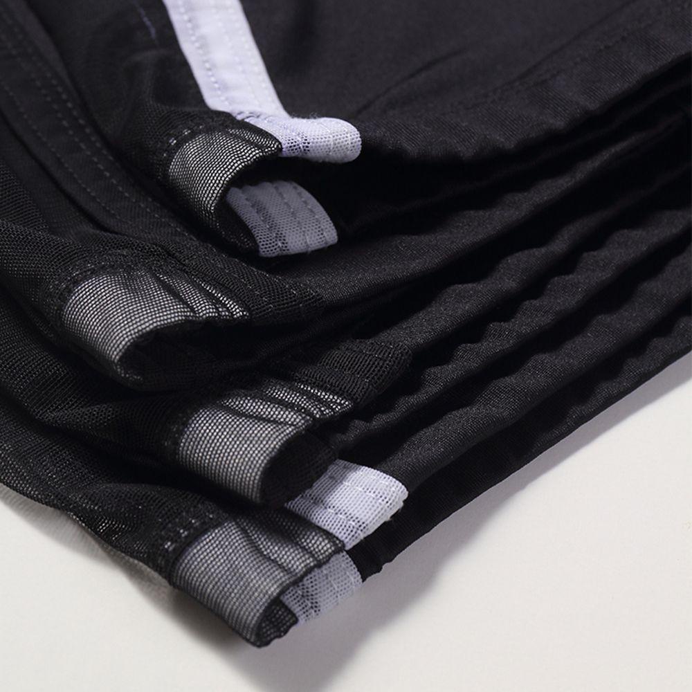 Quần Lót Boxer Ngắn Không Đường May Thoáng Khí Màu Sắc Đơn Giản Cho Nữ